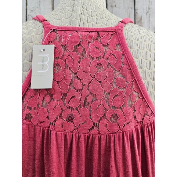 ALK Women's Small Maurices Pink Paisley Surplice Wrap Tank Top Blouse Shirt NEW - Picture 4 of 8